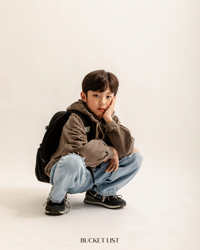 Bucket List - Korean Children Fashion - #toddlerclothing - Vintage Denim Pants - 11