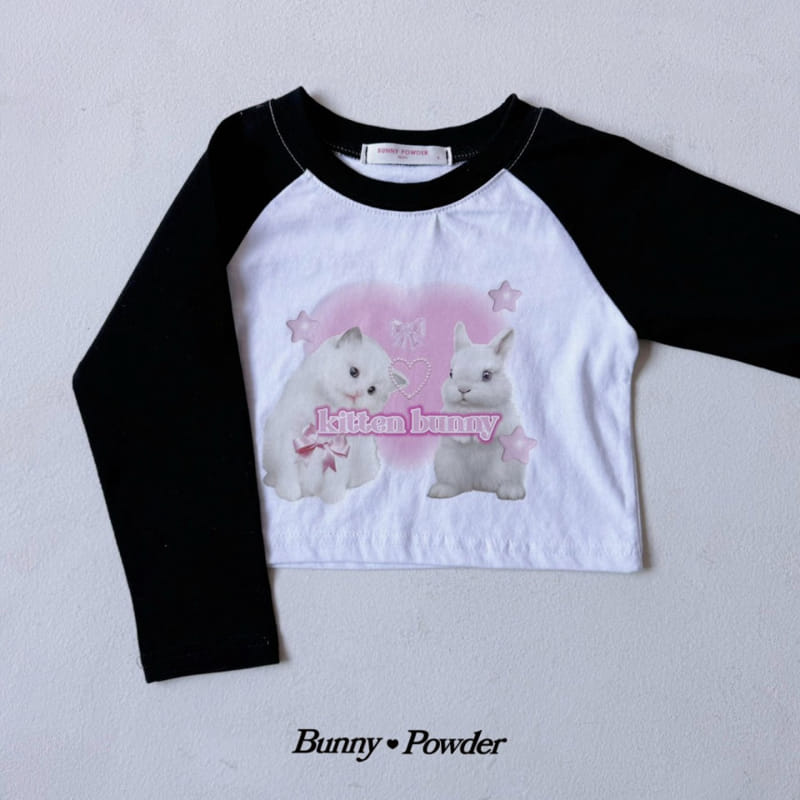 Bunny Powder - Korean Children Fashion - #childofig - Kitten Bunny Tee - 3