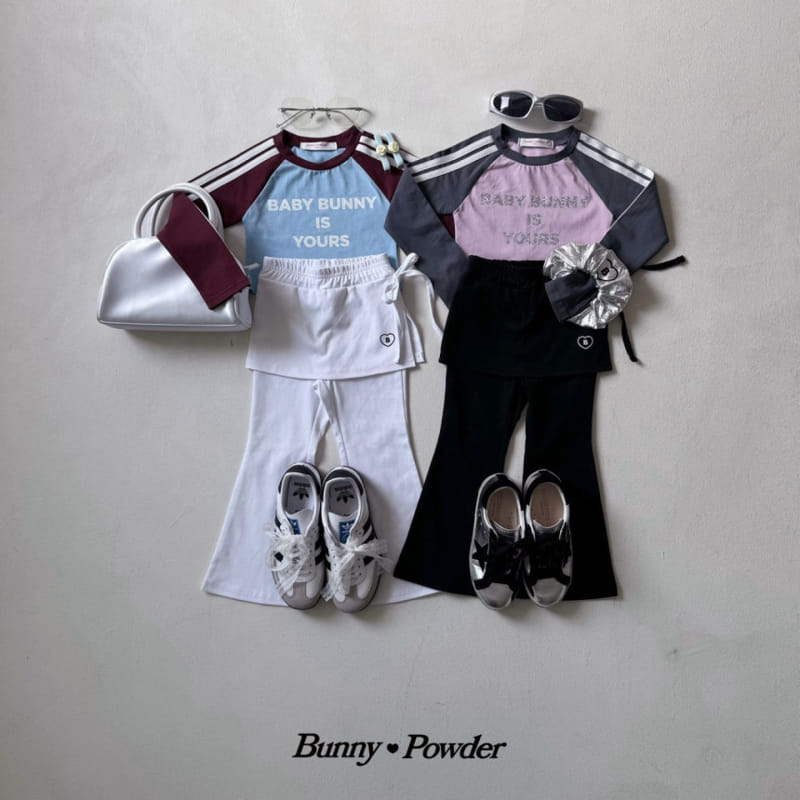 Bunny Powder - Korean Children Fashion - #kidsshorts - Baby Tee - 9