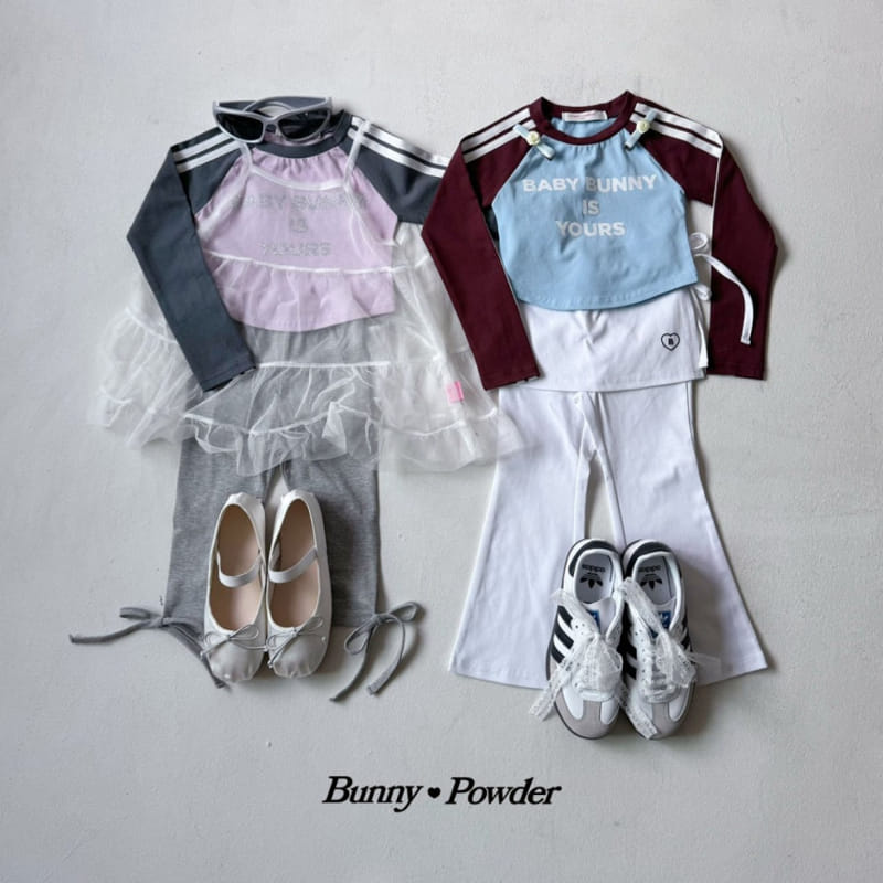 Bunny Powder - Korean Children Fashion - #kidsstore - Baby Tee - 10