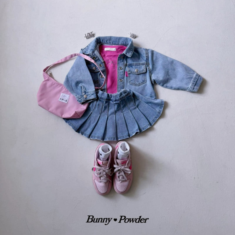 Bunny Powder - Korean Children Fashion - #minifashionista - Ribbon Pick Tee - 8