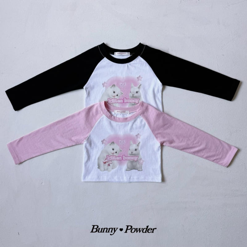 Bunny Powder - Korean Children Fashion - #prettylittlegirls - Kitten Bunny Tee