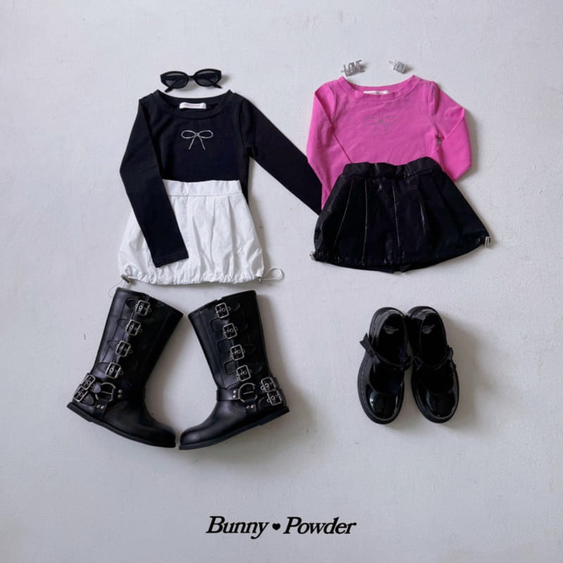 Bunny Powder - Korean Children Fashion - #prettylittlegirls - Ribbon Pick Tee - 9