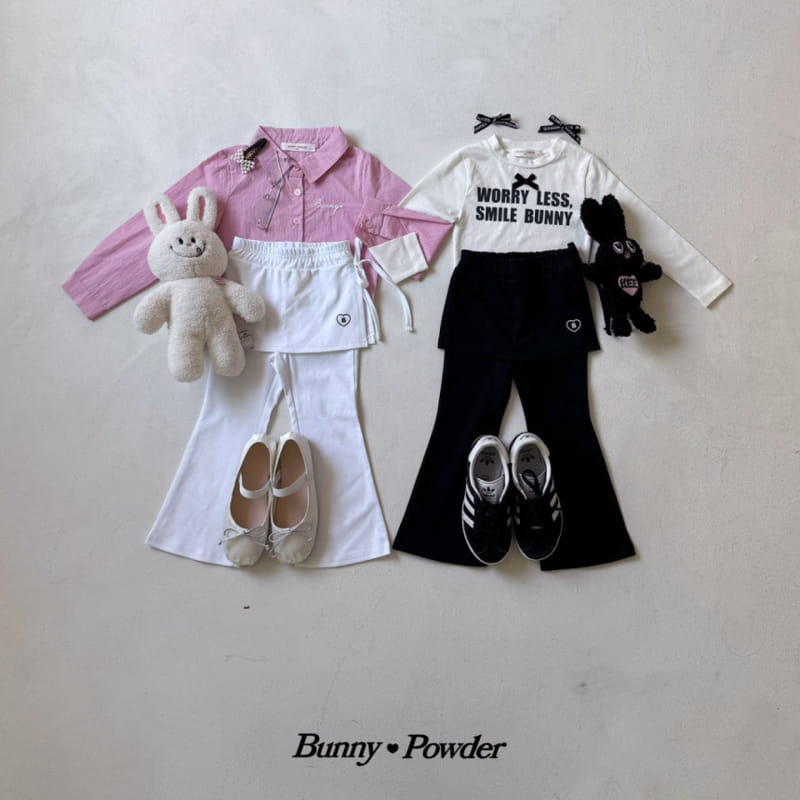 Bunny Powder - Korean Children Fashion - #stylishchildhood - Pam Hani Skirt Leggings - 8