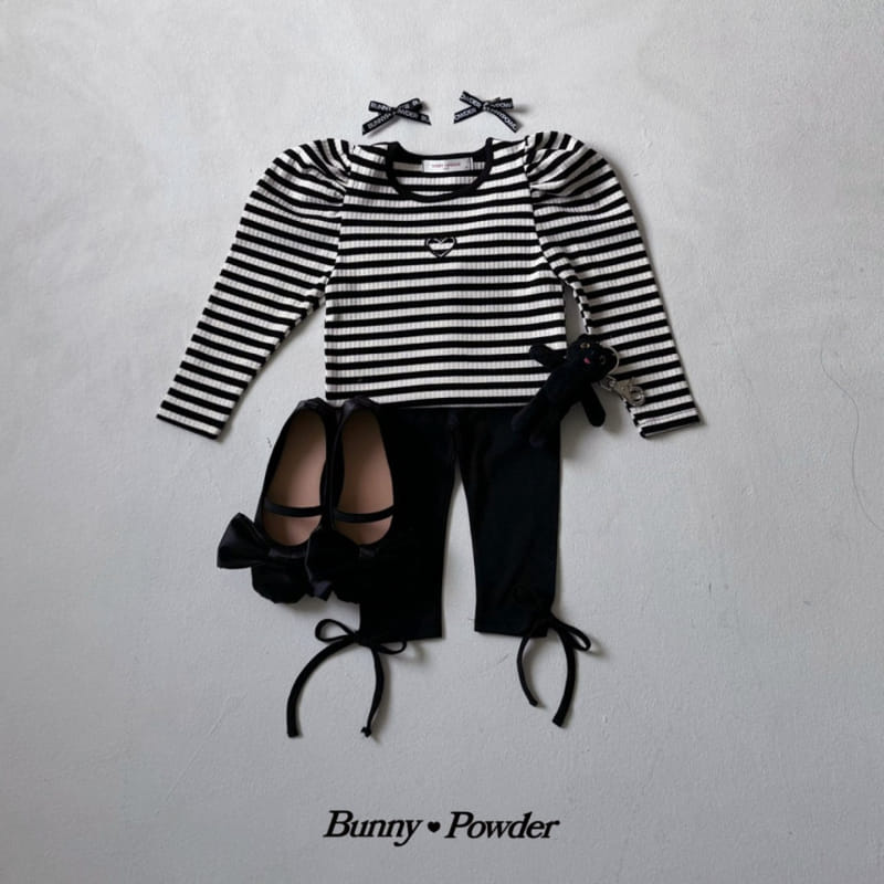 Bunny Powder - Korean Children Fashion - #toddlerclothing - Bunny Core Leggings - 8