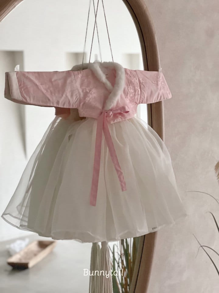 Bunnytail - Korean Baby Fashion - #babyboutiqueclothing - Hanbok Yeon Hwa Girl Top Bottom Set - 7