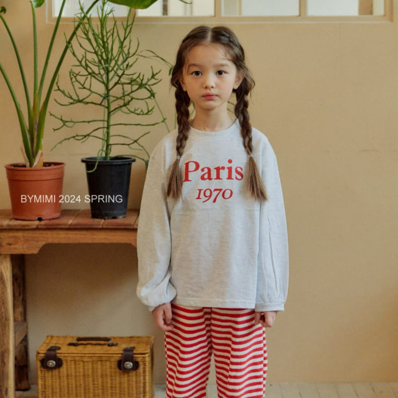 Bymimi - Korean Children Fashion - #childofig - Paris Tee