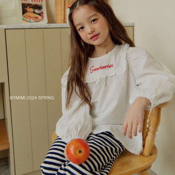 Bymimi - Korean Children Fashion - #childofig - Cotton Candy Blouse - 7