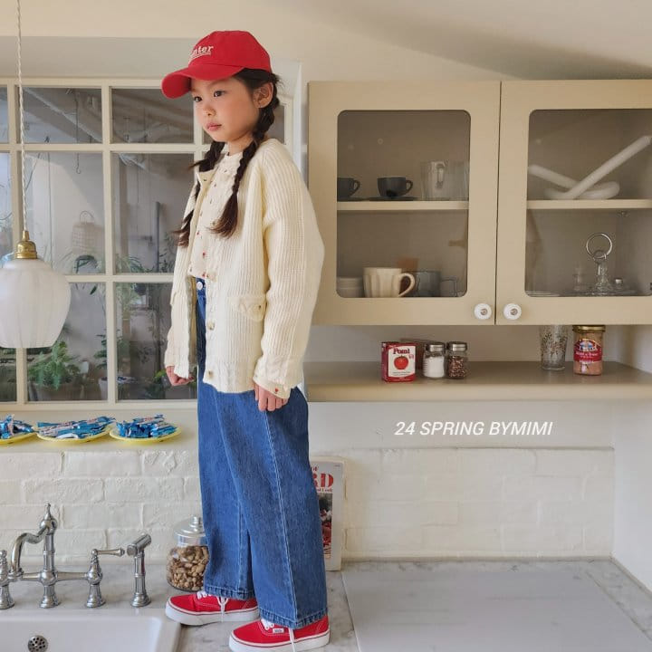 Bymimi - Korean Children Fashion - #childofig - School Denim Pants - 10