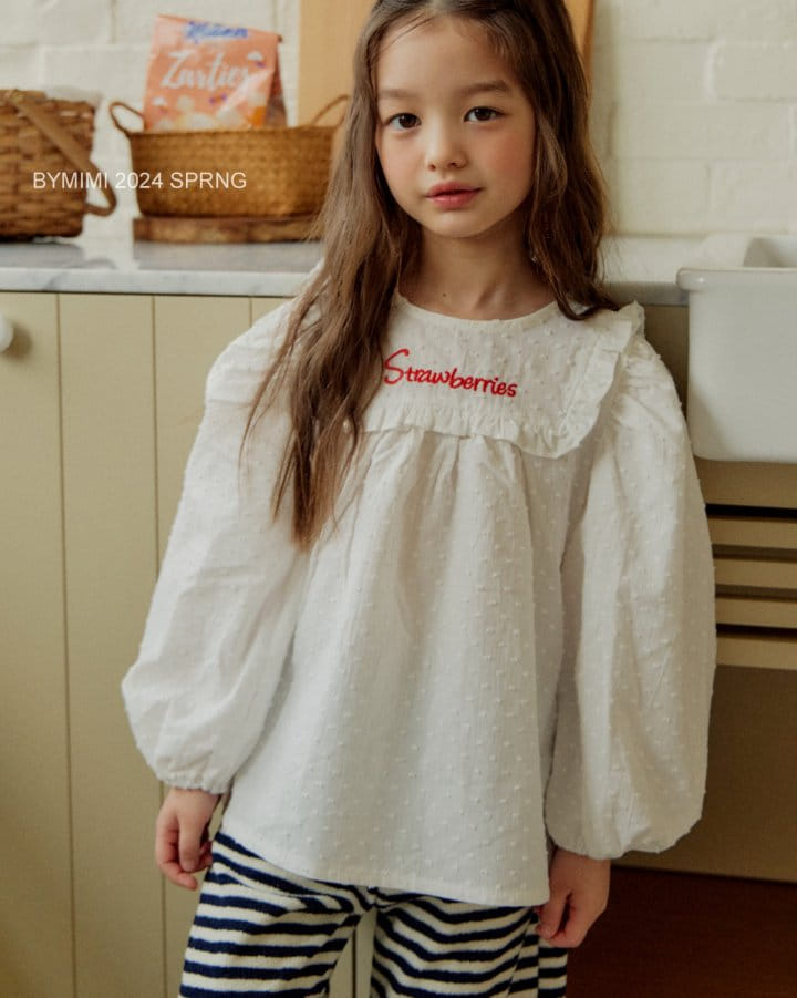 Bymimi - Korean Children Fashion - #childrensboutique - Cotton Candy Blouse - 8