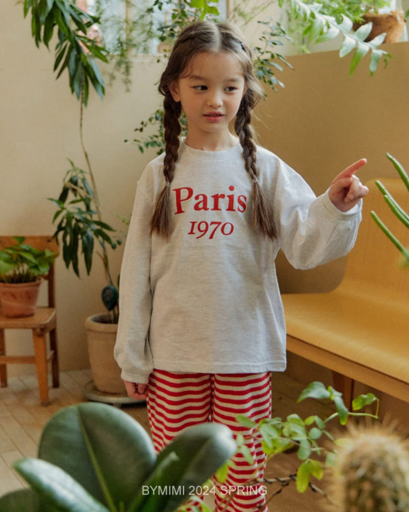 Bymimi - Korean Children Fashion - #designkidswear - Paris Tee - 3