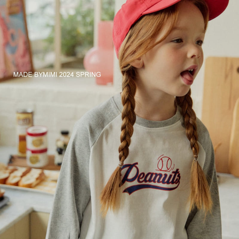 Bymimi - Korean Children Fashion - #designkidswear - Peanut Tee - 2
