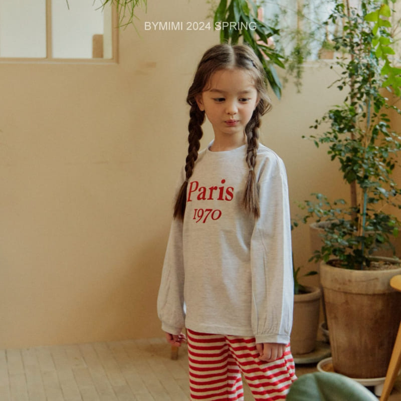 Bymimi - Korean Children Fashion - #designkidswear - Paris Tee - 4