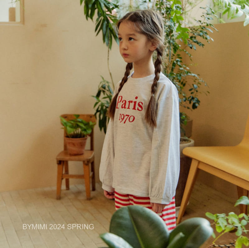 Bymimi - Korean Children Fashion - #fashionkids - Paris Tee - 5