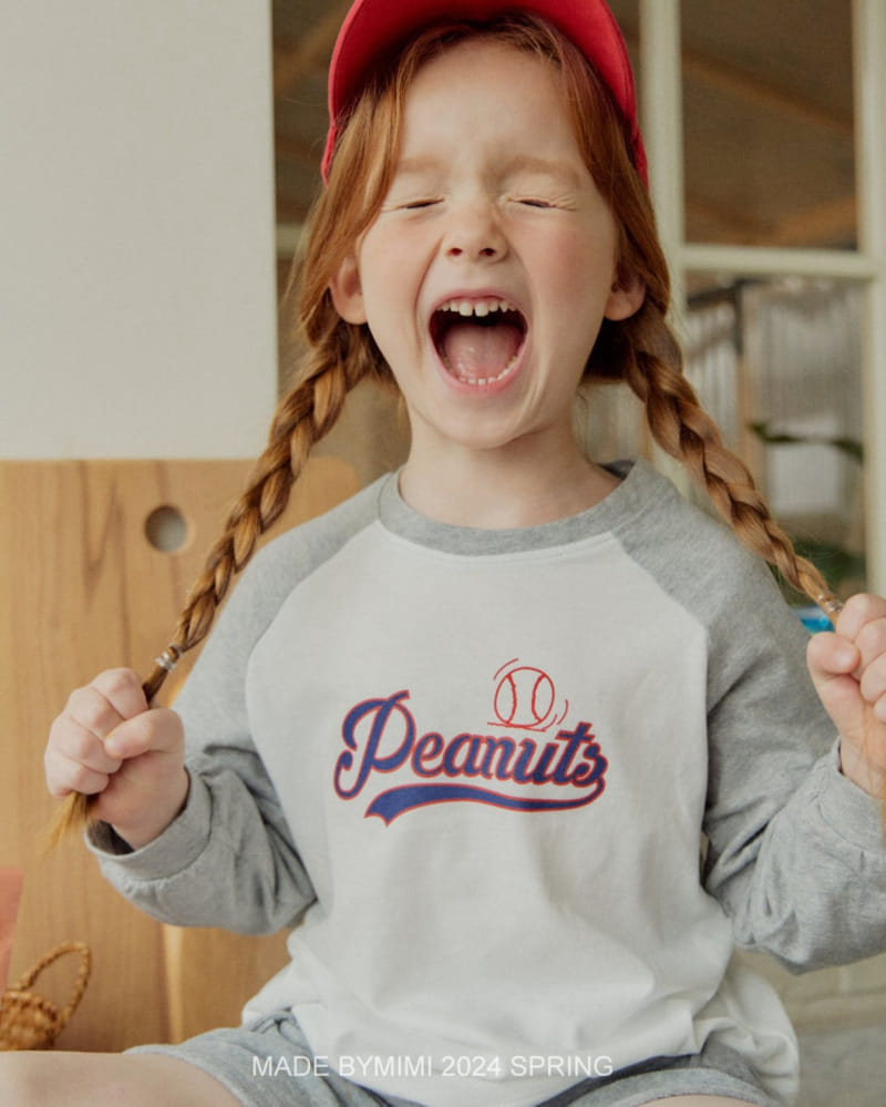 Bymimi - Korean Children Fashion - #kidsshorts - Peanut Tee - 5