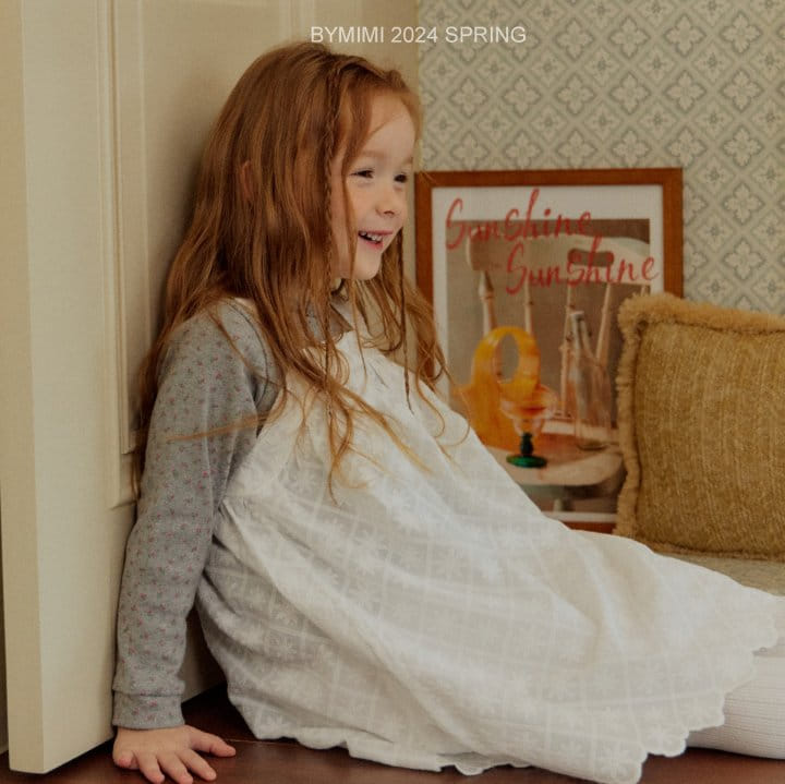 Bymimi - Korean Children Fashion - #kidsshorts - Emily Flower Tee - 2