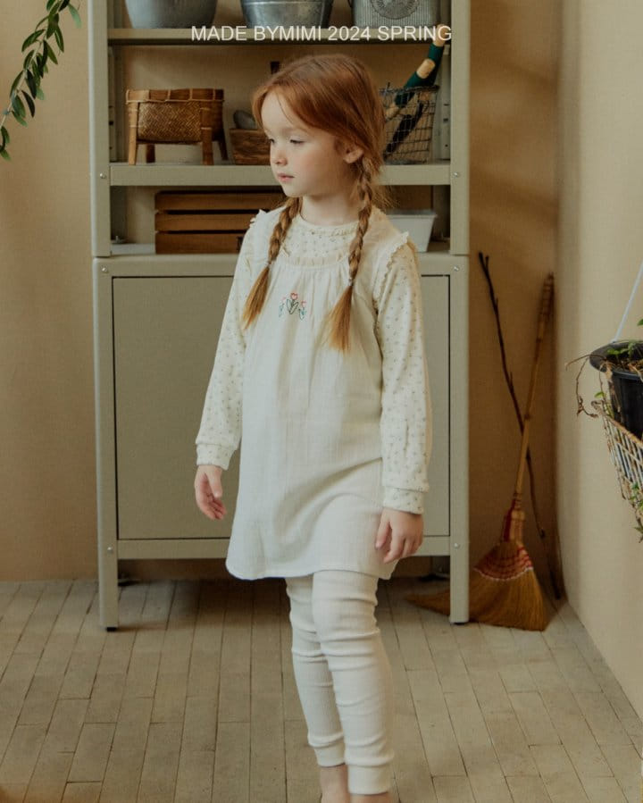 Bymimi - Korean Children Fashion - #fashionkids - Islet Leggings - 4