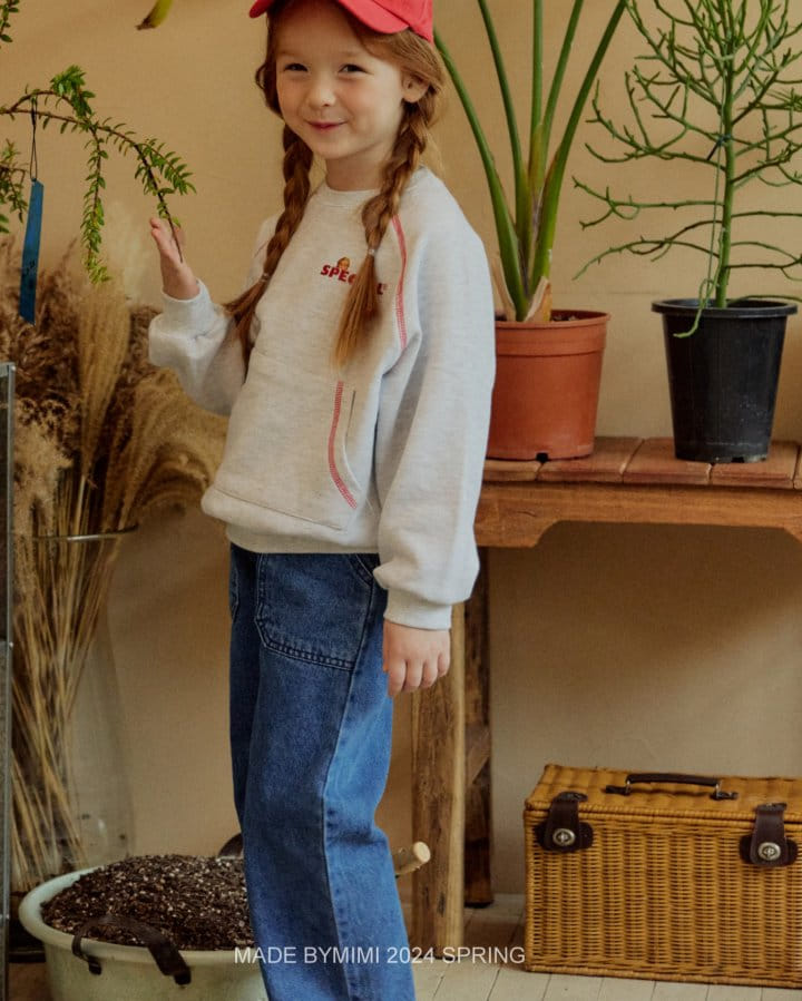 Bymimi - Korean Children Fashion - #kidsshorts - School Denim Pants - 2