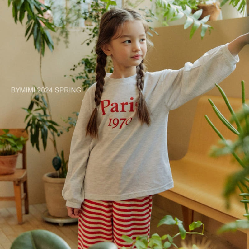 Bymimi - Korean Children Fashion - #kidsstore - Paris Tee - 7