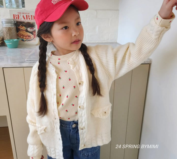 Bymimi - Korean Children Fashion - #kidsstore - Muse Waffle Tee - 5