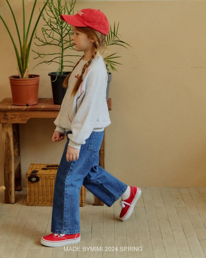 Bymimi - Korean Children Fashion - #kidsstore - School Denim Pants - 3