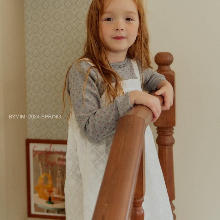 Bymimi - Korean Children Fashion - #kidsstore - Emily Flower Tee - 4