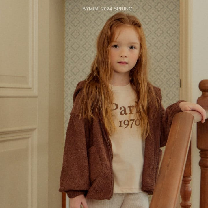 Bymimi - Korean Children Fashion - #kidzfashiontrend - Touch Hoody Zip Up - 10