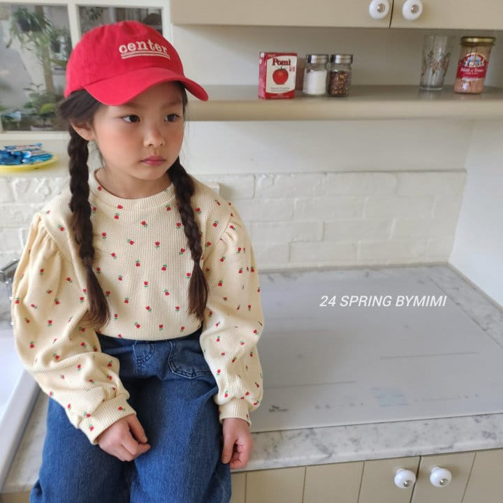 Bymimi - Korean Children Fashion - #littlefashionista - Muse Waffle Tee - 8