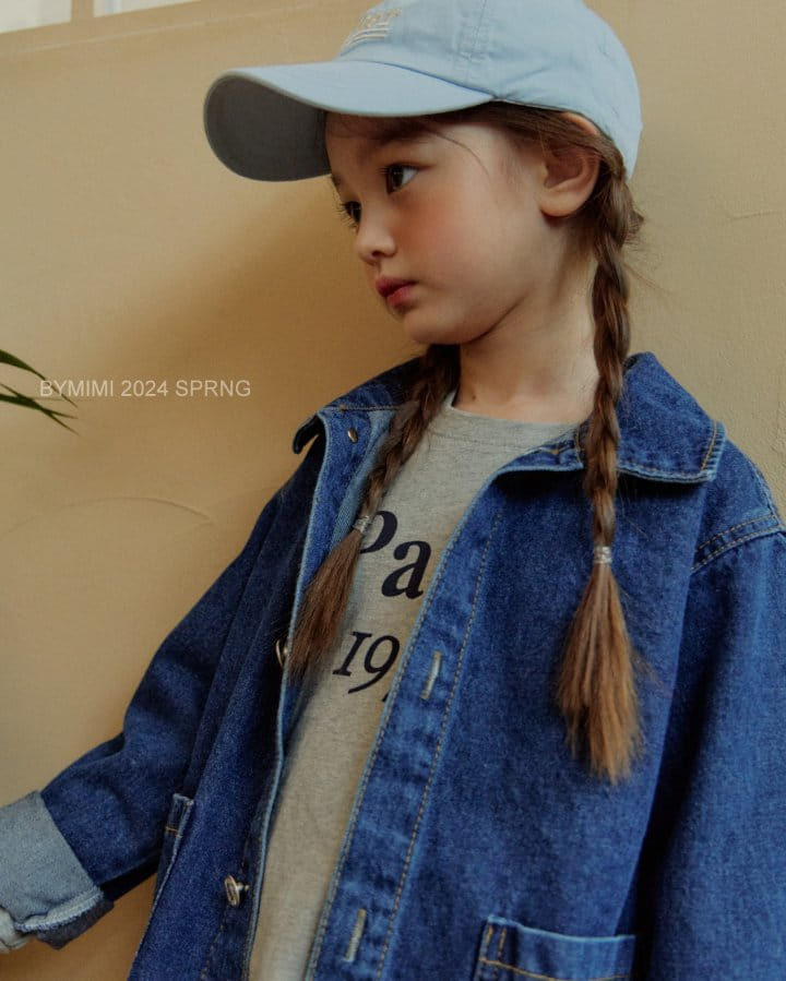 Bymimi - Korean Children Fashion - #littlefashionista - Basic Denim Jacket - 11