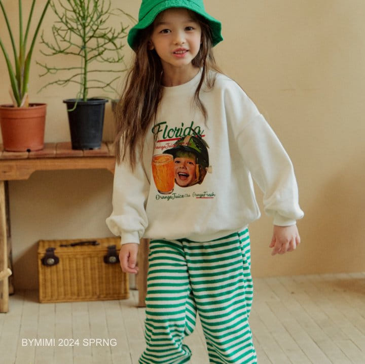 Bymimi - Korean Children Fashion - #littlefashionista - Terry Jogger Pants - 3