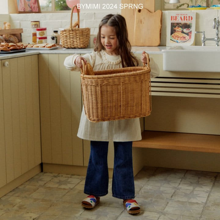 Bymimi - Korean Children Fashion - #littlefashionista - Boots Cut Denim Pants