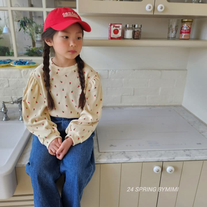 Bymimi - Korean Children Fashion - #magicofchildhood - Muse Waffle Tee - 9