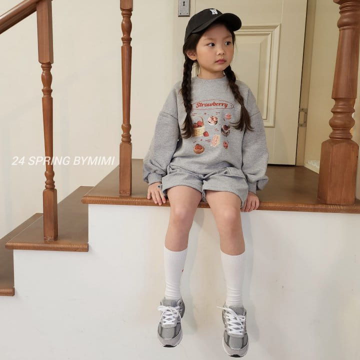 Bymimi - Korean Children Fashion - #magicofchildhood - Strawberry Sweatshirt - 6