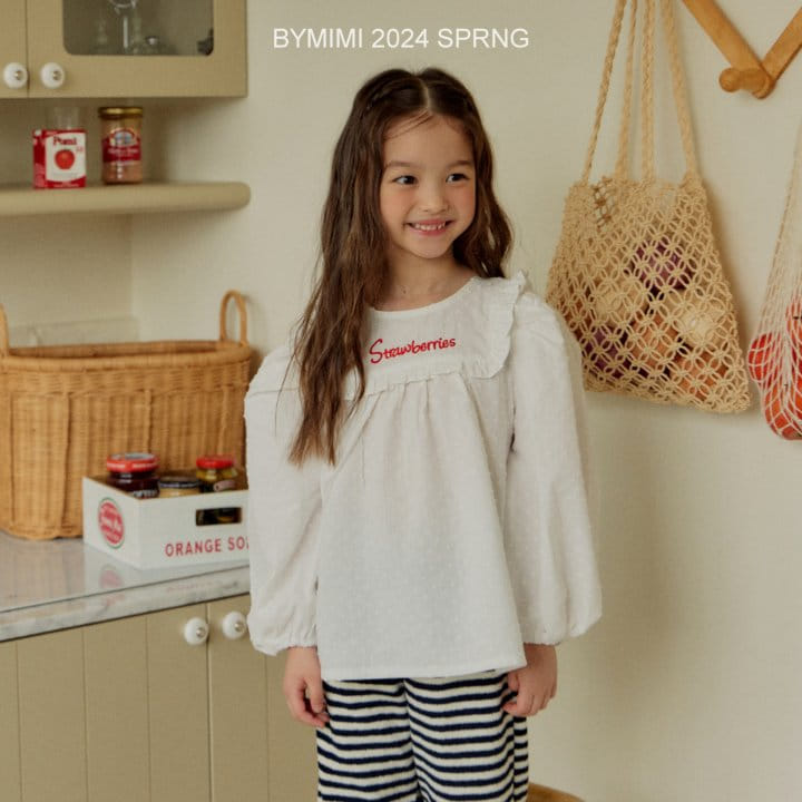 Bymimi - Korean Children Fashion - #magicofchildhood - Cotton Candy Blouse