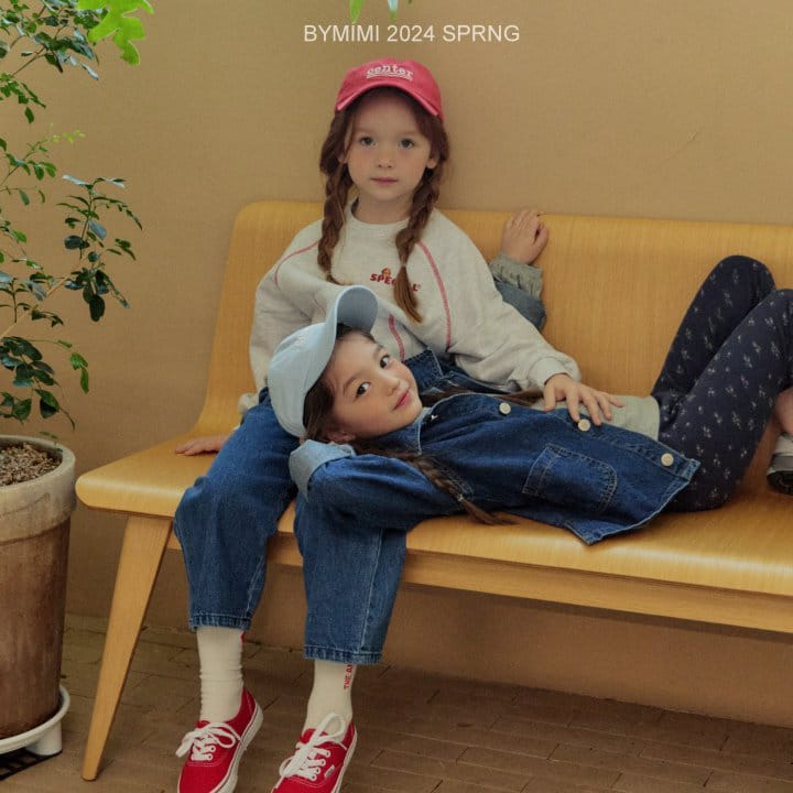 Bymimi - Korean Children Fashion - #magicofchildhood - School Denim Pants - 7
