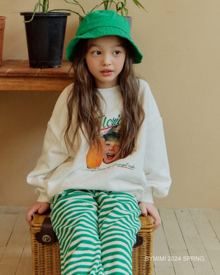 Bymimi - Korean Children Fashion - #littlefashionista - Terry Jogger Pants - 4
