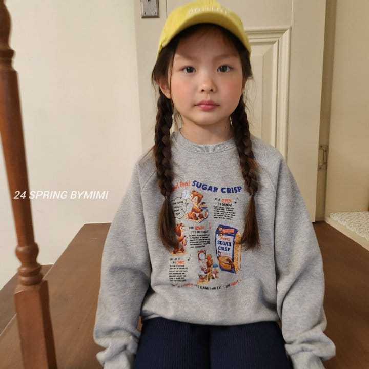 Bymimi - Korean Children Fashion - #minifashionista - Post Sweatshirt - 6