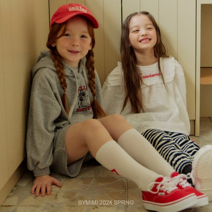 Bymimi - Korean Children Fashion - #minifashionista - Mouse Hoody Tee - 3