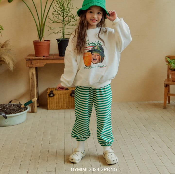 Bymimi - Korean Children Fashion - #minifashionista - Terry Jogger Pants - 5