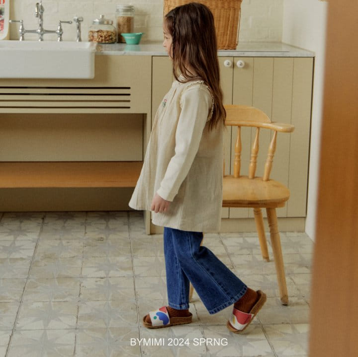 Bymimi - Korean Children Fashion - #minifashionista - Boots Cut Denim Pants - 3