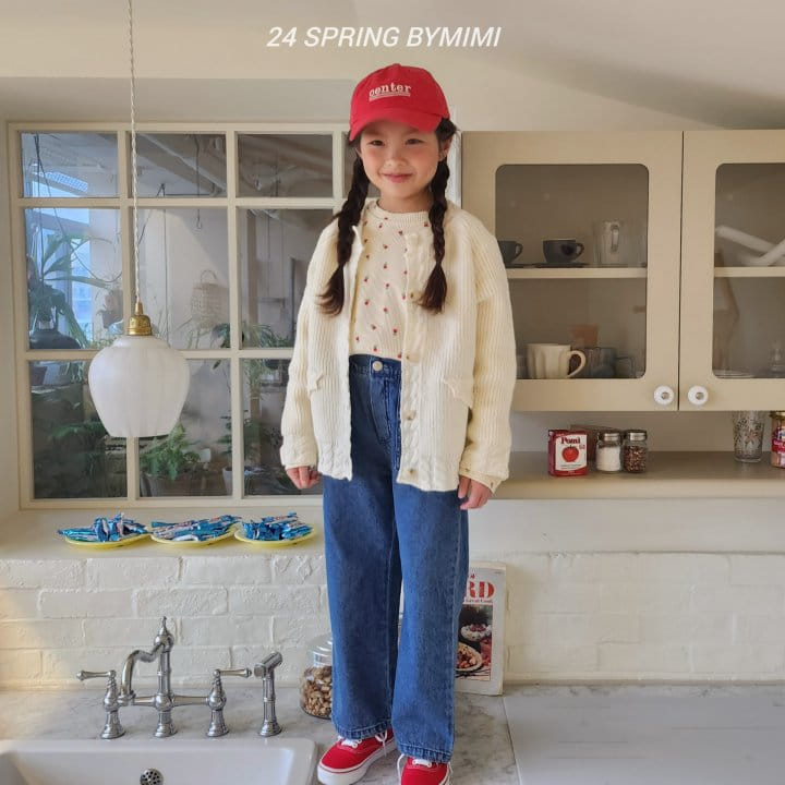 Bymimi - Korean Children Fashion - #prettylittlegirls - School Denim Pants - 9