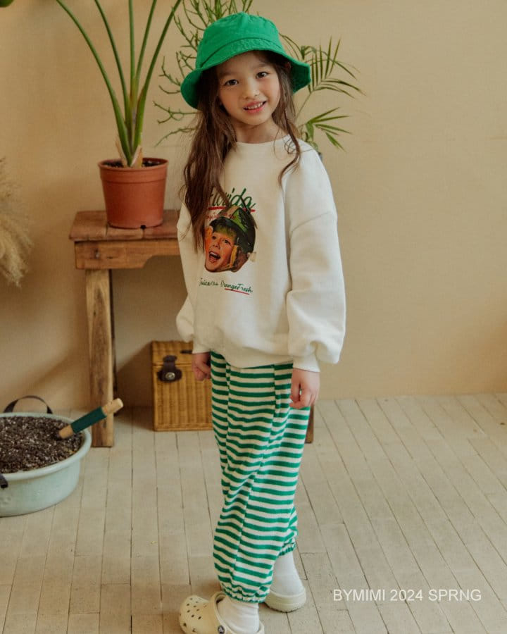 Bymimi - Korean Children Fashion - #prettylittlegirls - Terry Jogger Pants - 6