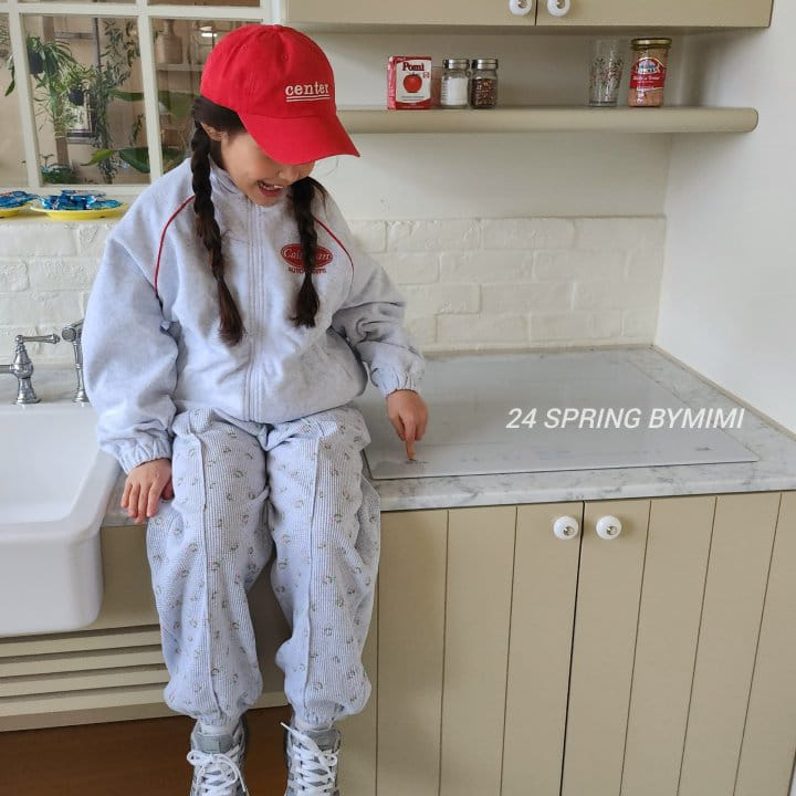 Bymimi - Korean Children Fashion - #prettylittlegirls - Waffle Jogger Pants - 5