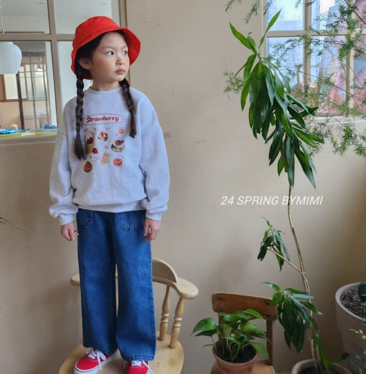 Bymimi - Korean Children Fashion - #stylishchildhood - Strawberry Sweatshirt - 11