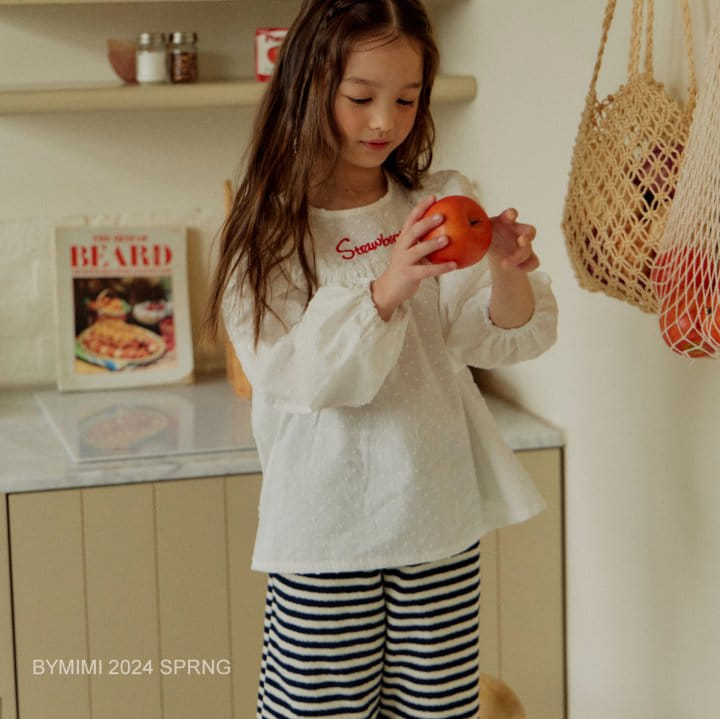 Bymimi - Korean Children Fashion - #stylishchildhood - Cotton Candy Blouse - 6