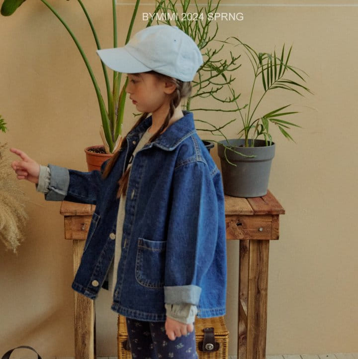 Bymimi - Korean Children Fashion - #stylishchildhood - Basic Denim Jacket