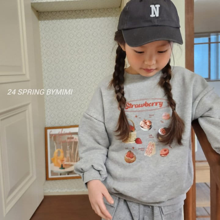Bymimi - Korean Children Fashion - #toddlerclothing - Strawberry Sweatshirt - 10