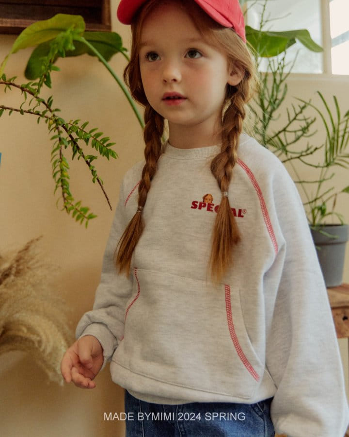 Bymimi - Korean Children Fashion - #toddlerclothing - Pocket Sweatshirt - 7