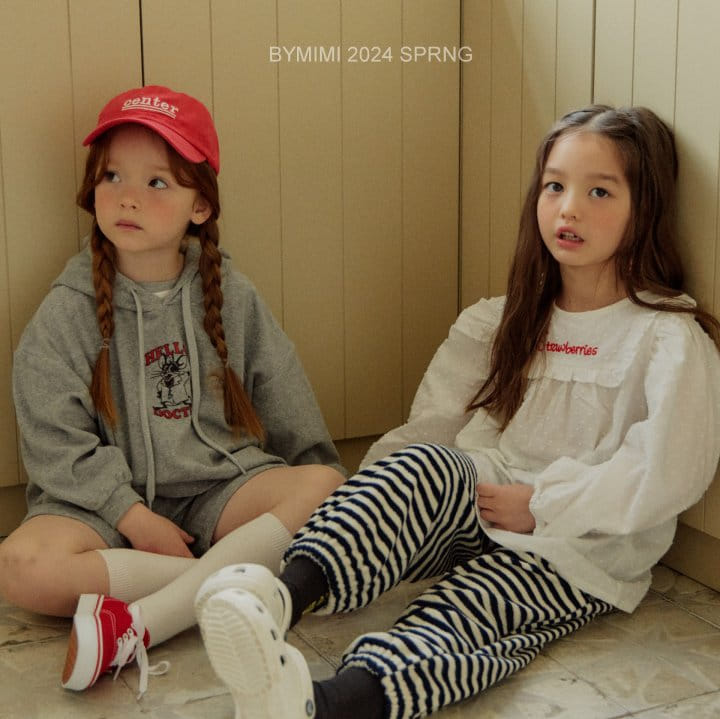 Bymimi - Korean Children Fashion - #toddlerclothing - Mouse Hoody Tee - 6
