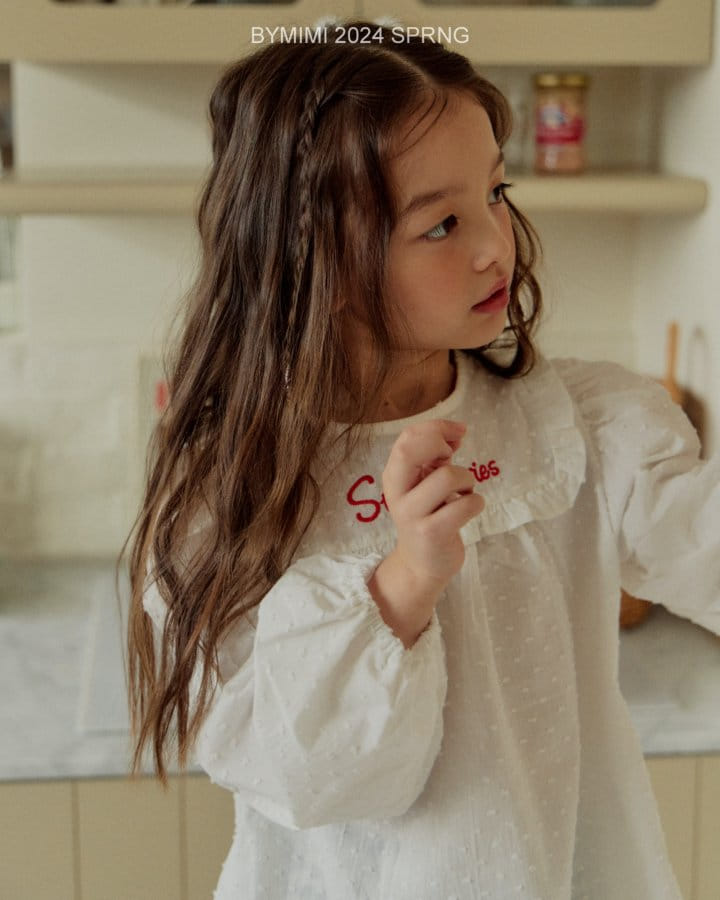 Bymimi - Korean Children Fashion - #toddlerclothing - Cotton Candy Blouse - 5